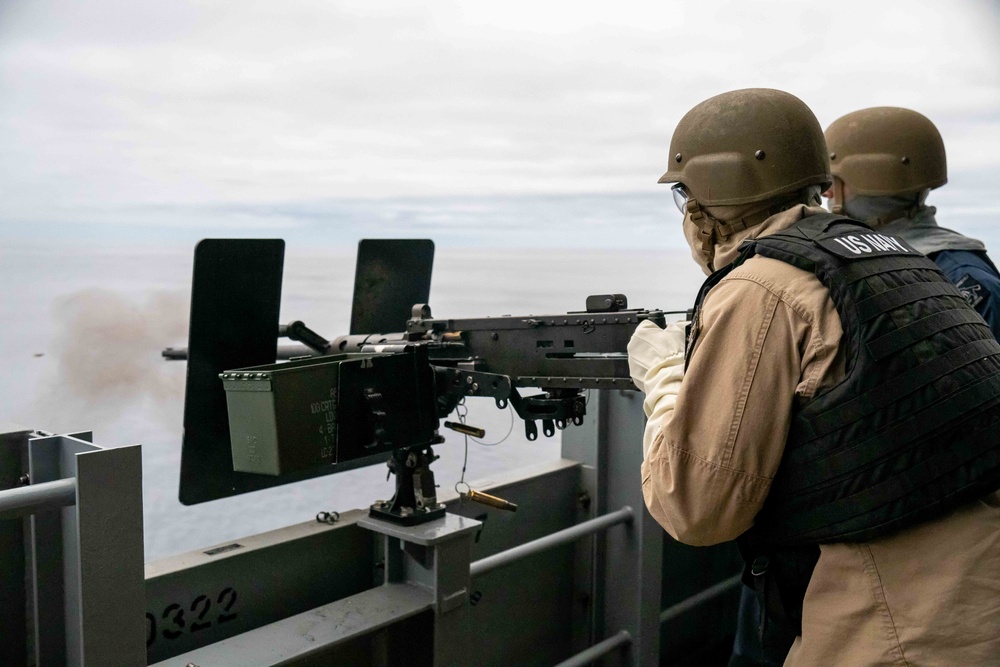 USS Theodore Roosevelt Live Fire Exercise