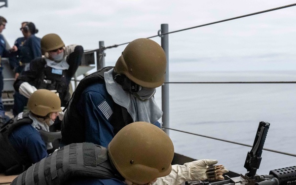 USS Theodore Roosevelt Live Fire Exercise