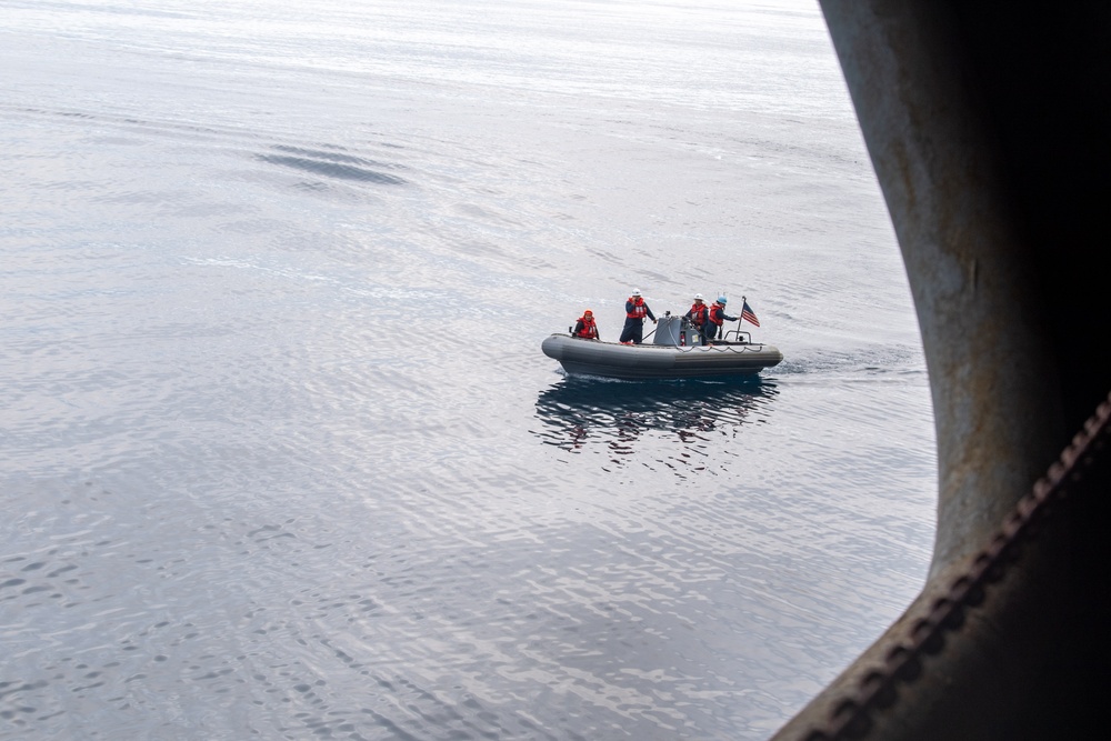 USS Theodore Roosevelt Small Boat Operations