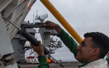 USS Theodore Roosevelt Maintenance