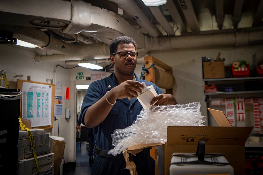 USS Carl Vinson (CVN 70) Conducts Routine Operations in the Strait of Malacca