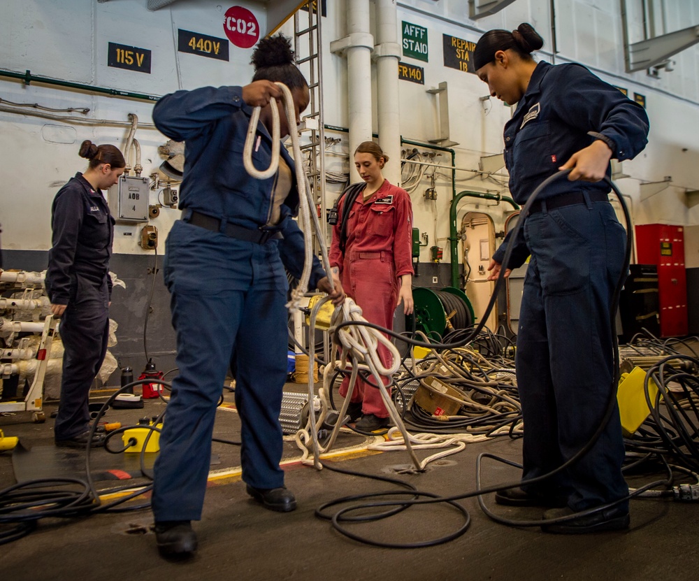 USS Carl Vinson (CVN 70) Conducts Routine Operations in the Strait of Malacca