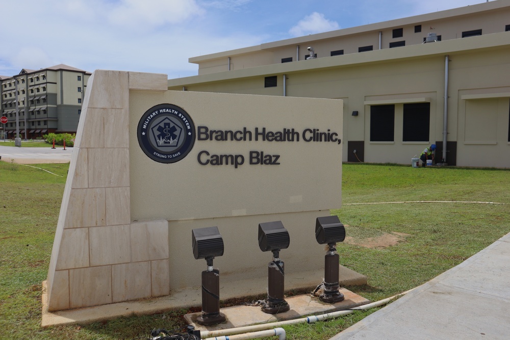 Branch Health Clinic Nears Completion on Camp Blaz