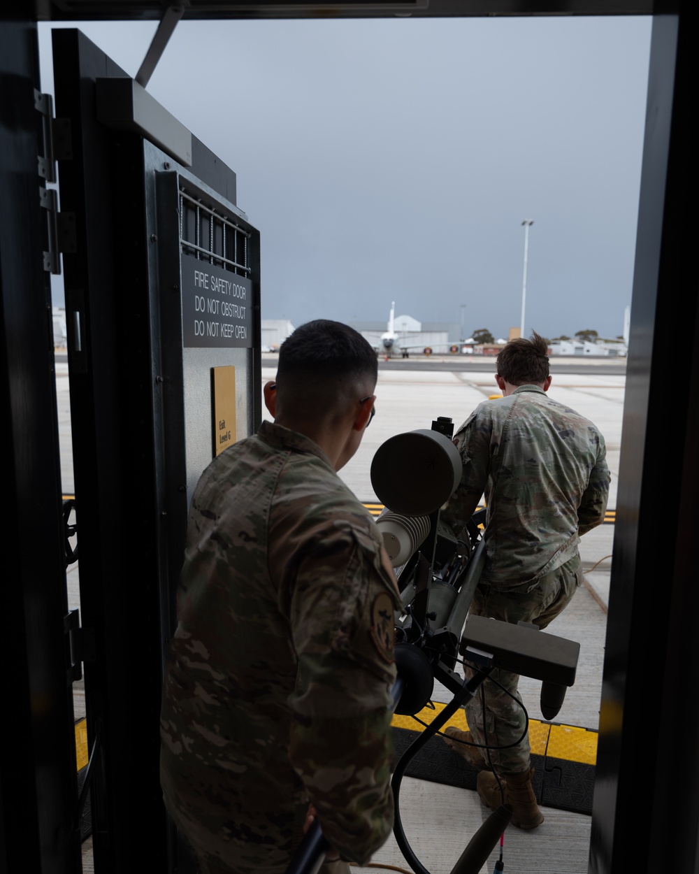 Weather ops at Talon Shield
