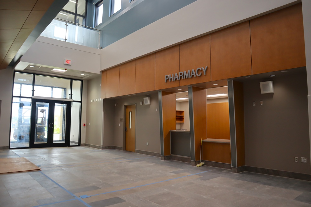Lobby of a Medical Clinic on Camp Blaz