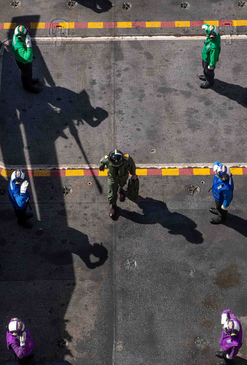 Commander, Task Force 70 (CTF 70) Hosts Royal Navy U.K. Carrier Strike Group