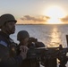 USS Frank Cable departs Fiji