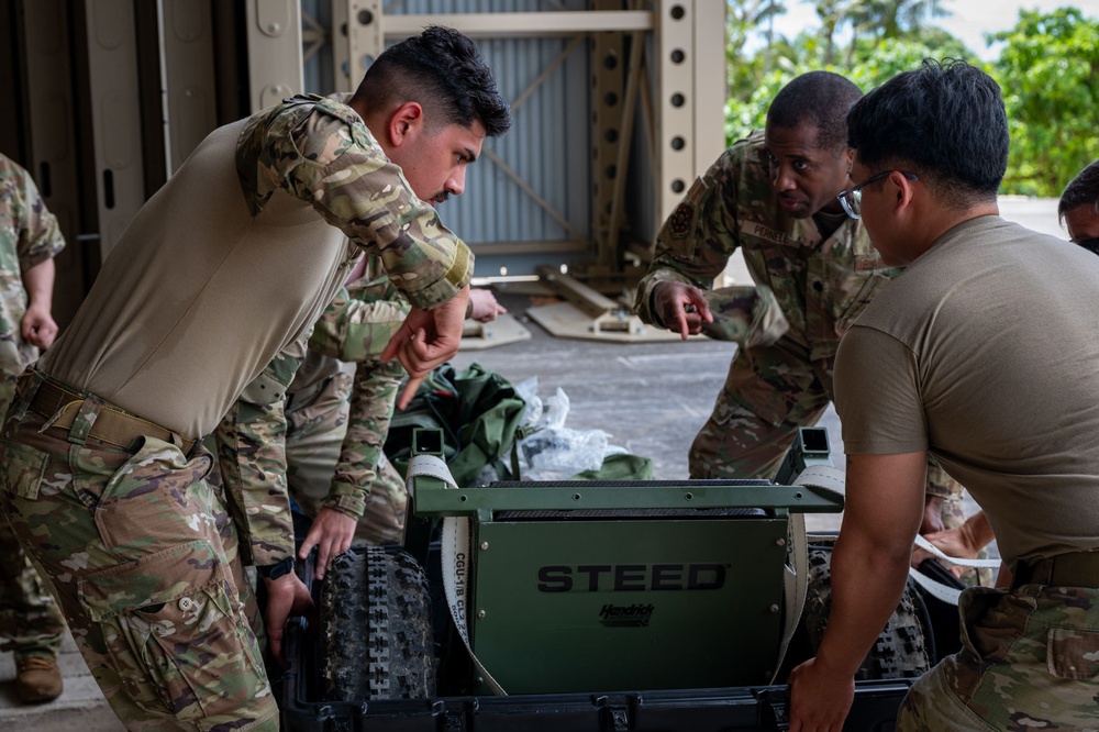 U.S. Air Force Airmen from Joint Base Elmendorf-Richardson participate in exercise Resolute Force Pacific 2025