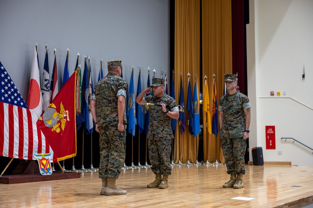 4th Marine Regiment Sergeant Major Relief and Appointment Ceremony