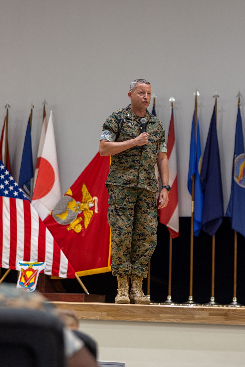 4th Marine Regiment Sergeant Major Relief and Appointment Ceremony
