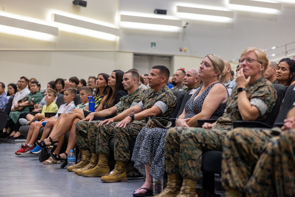 4th Marine Regiment Sergeant Major Relief and Appointment Ceremony