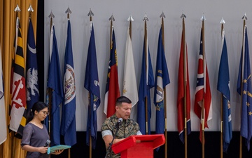 4th Marine Regiment Sergeant Major Relief and Appointment Ceremony