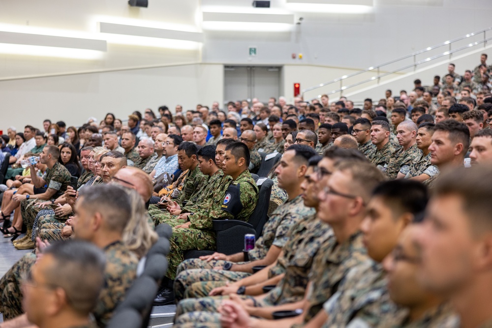 4th Marine Regiment Sergeant Major Relief and Appointment Ceremony