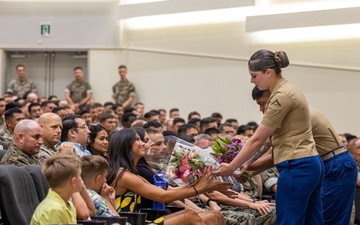 4th Marine Regiment Sergeant Major Relief and Appointment Ceremony