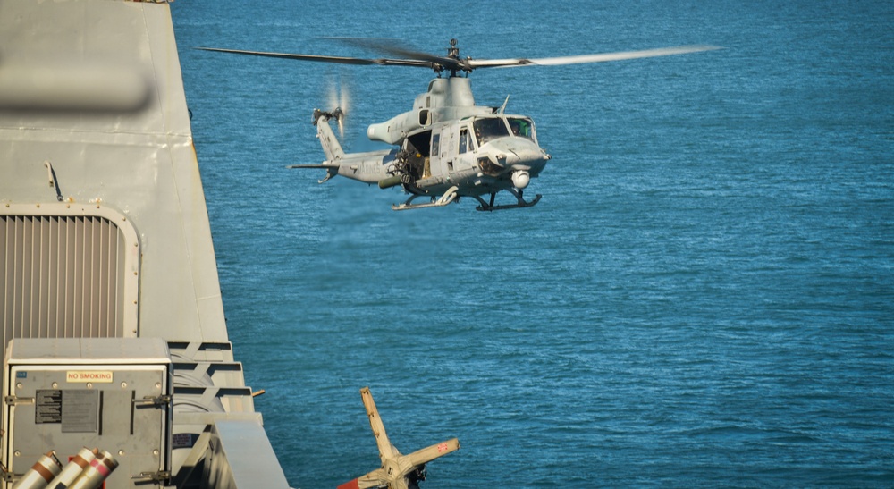 USS San Diego (LPD 22) Conducts Surface Operations during Exercise Talisman Sabre