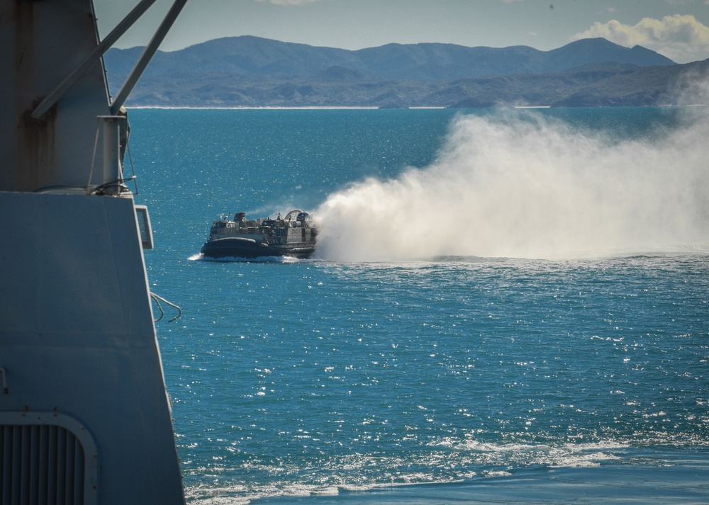 USS San Diego (LPD 22) Conducts Surface Operations during Exercise Talisman Sabre