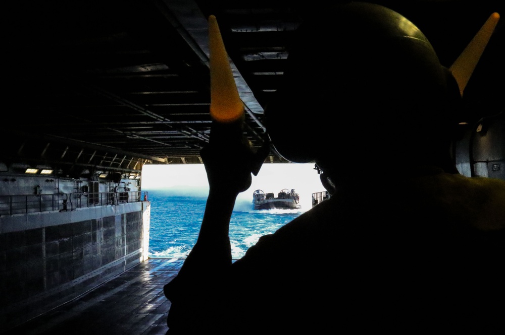 USS San Diego (LPD 22) Conducts Surface Operations during Exercise Talisman Sabre