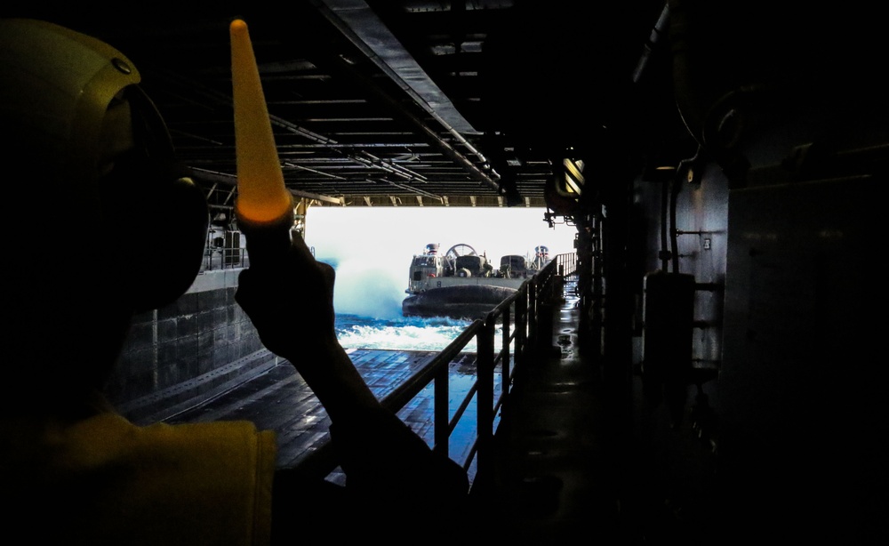 USS San Diego (LPD 22) Conducts Surface Operations during Exercise Talisman Sabre