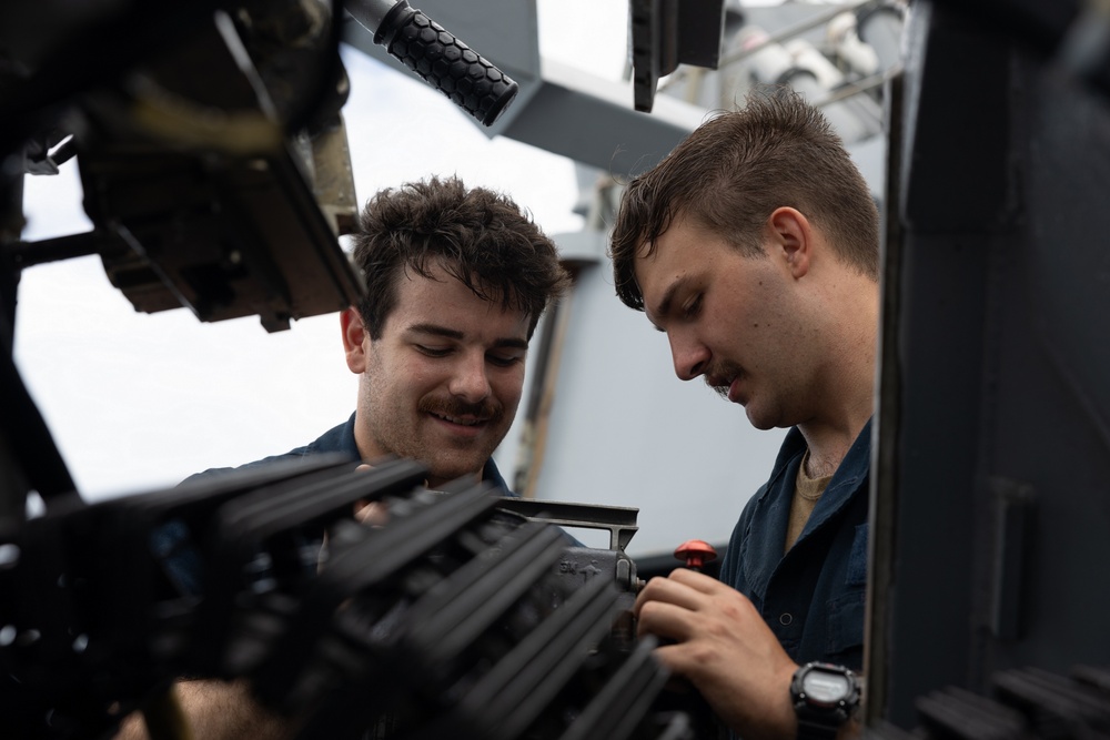 Curtis Wilbur Sailor Conduct Weapons Maintenance