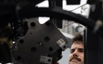 Curtis Wilbur Sailor Conducts Weapon Maintenance