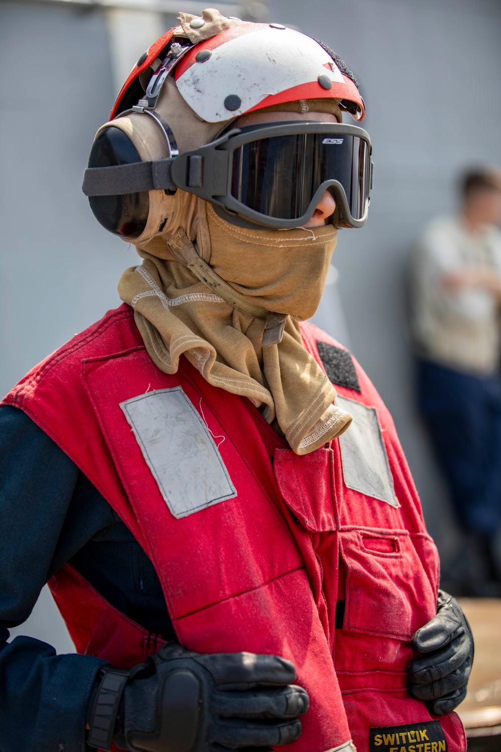 USS Preble Conducts Aviation Training Team Drill