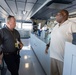 MSCEURAF Commodore visits USNS William McLean (T-AKE-12)
