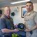 MSCEURAF Commodore visits USNS William McLean (T-AKE-12)
