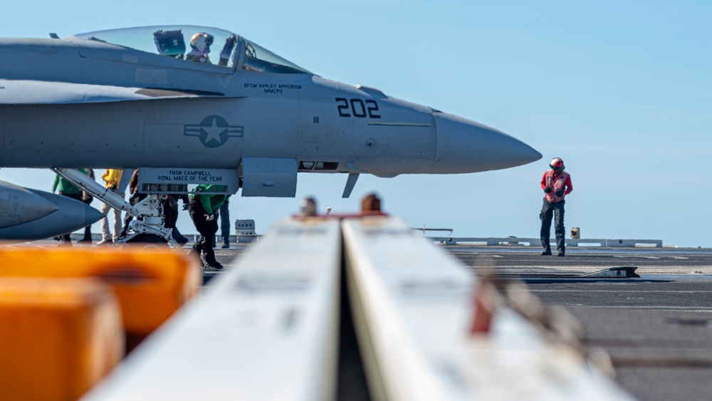 George Washington Conducts Flight Operations for Talisman Sabre 2025