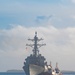 USS John Finn pulls into Diego Garcia