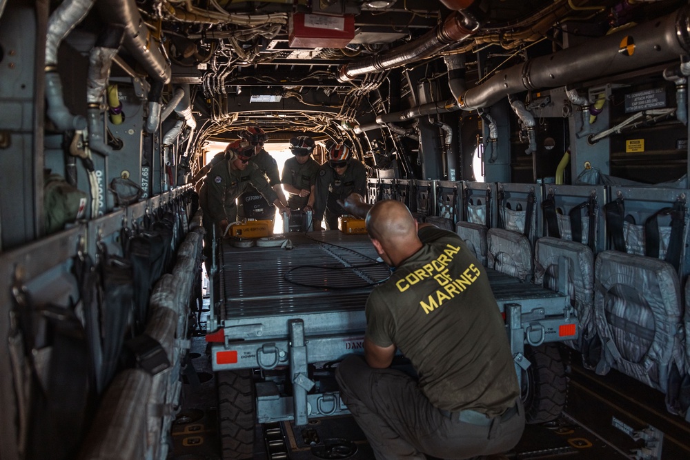 Talisman Sabre 25: Marines conduct loading drills with Marine Adjustable Cargo Trailer