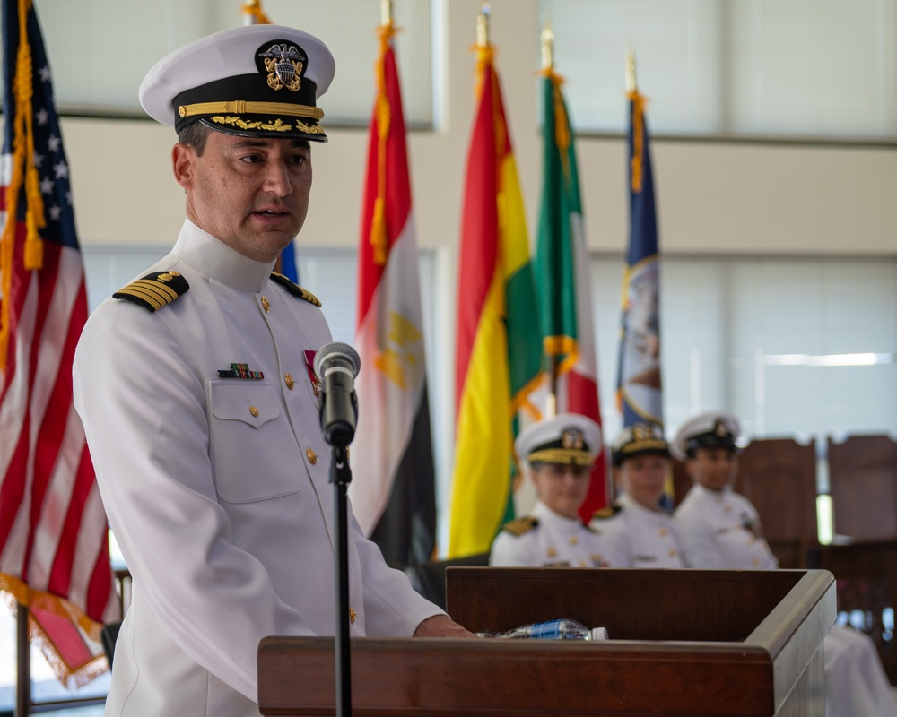 NAMRU EURAFCENT Change of Command