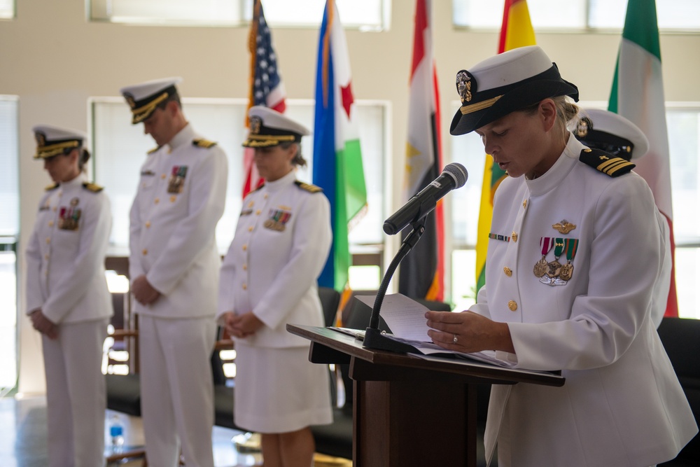 NAMRU EURAFCENT Change of Command