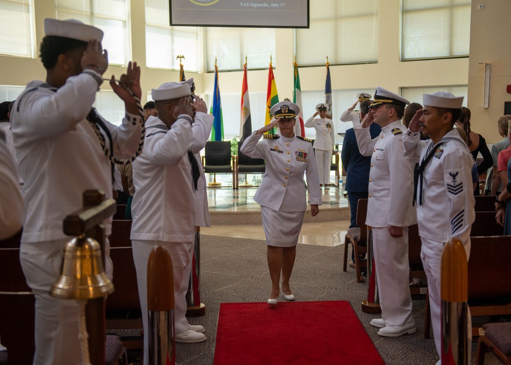 NAMRU EURAFCENT Change of Command