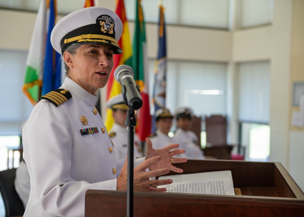NAMRU EURAFCENT Change of Command