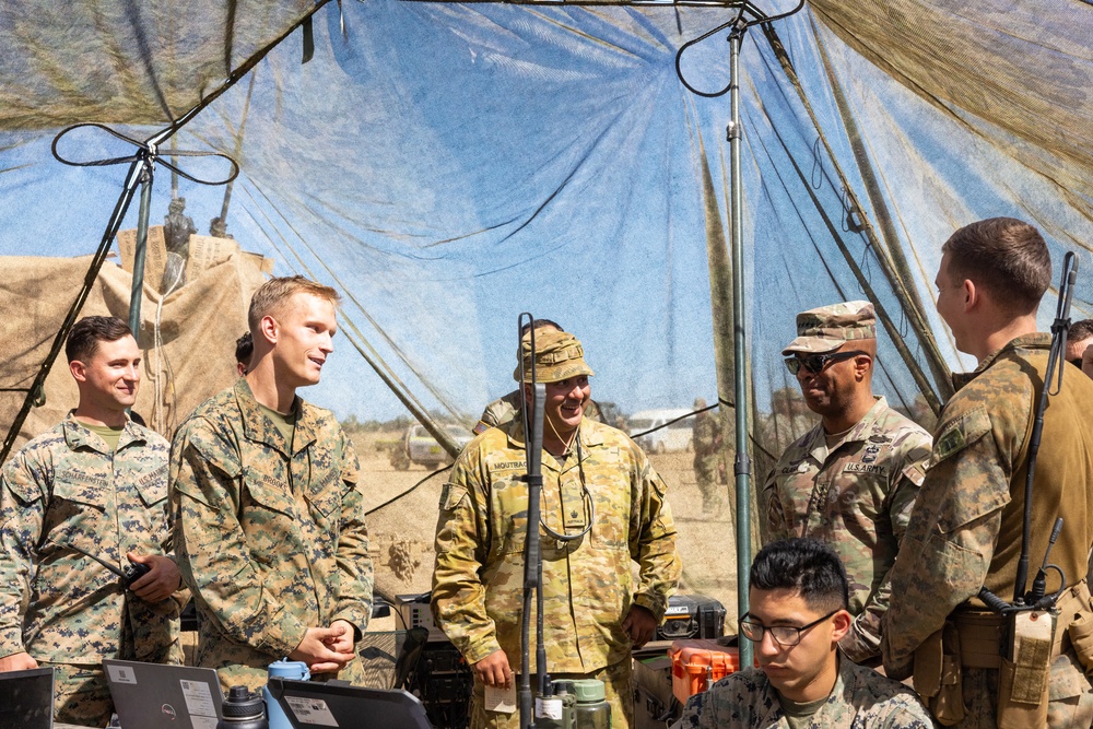 Talisman Sabre 25: MRF-D 25.3, 94th AAMDC, 16th Reg., RAA conduct LFX