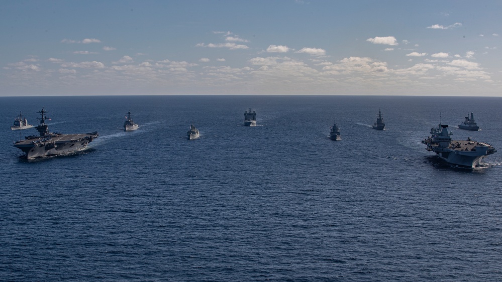 TALISMAN SABRE 2025 Dual Carrier Operations