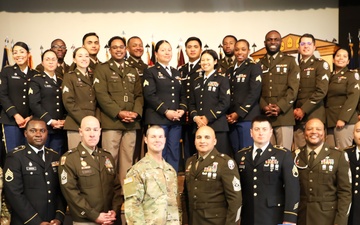 Dental Health Command Europe Soldiers inducted into the NCO ranks