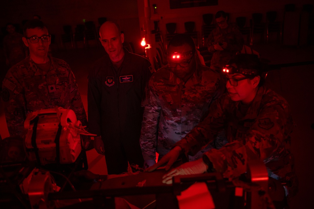 Command team hits the ground: 86 AW leaders tour base squadrons
