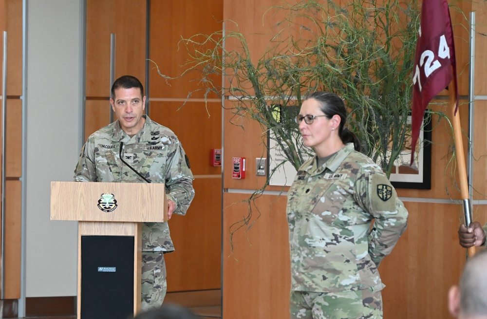 The 7240th Medical Support Unit assumes mission Fort Hood DRC