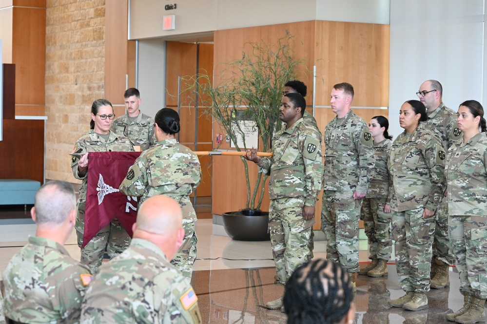 The 7240th Medical Support Unit assumes mission Fort Hood DRC