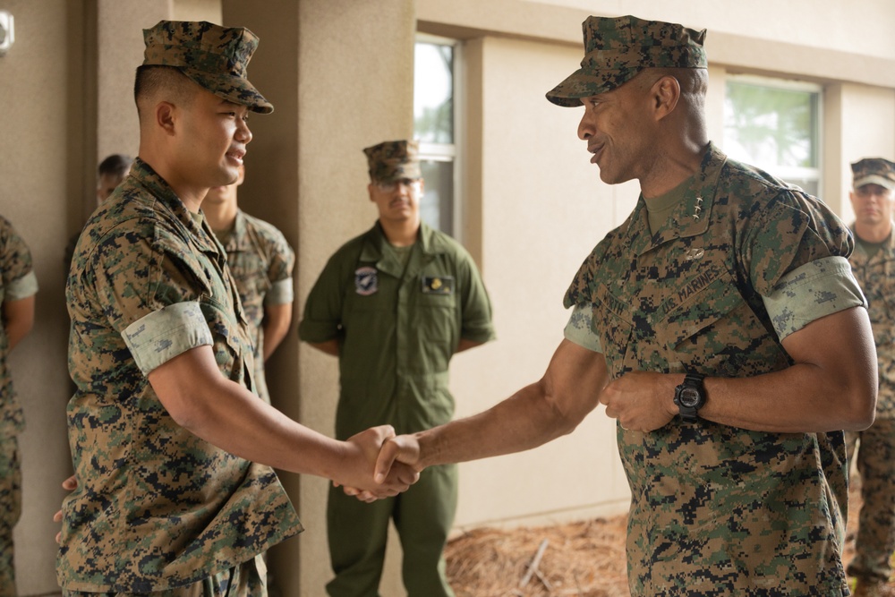 II MEF Commanding General Coining