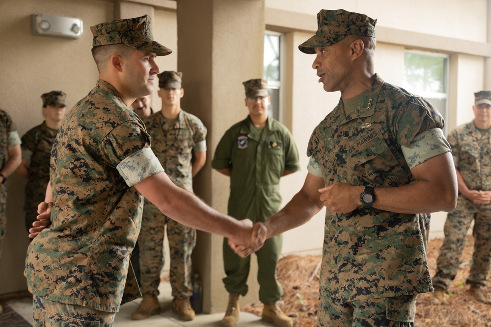 II MEF Commanding General Coining