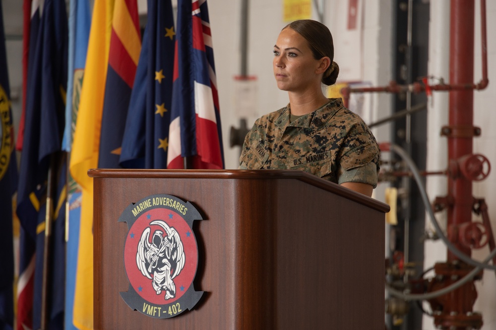 VMFT-402 Redesignation
