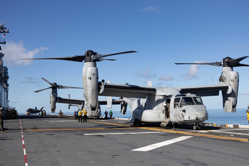 31st MEU | VMM 265 (Rein.) conducts flight operations during Talisman Sabre 25