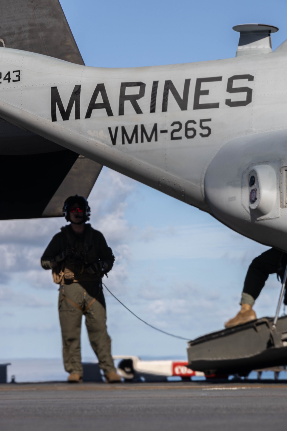 31st MEU | VMM 265 (Rein.) conducts flight operations during Talisman Sabre 25