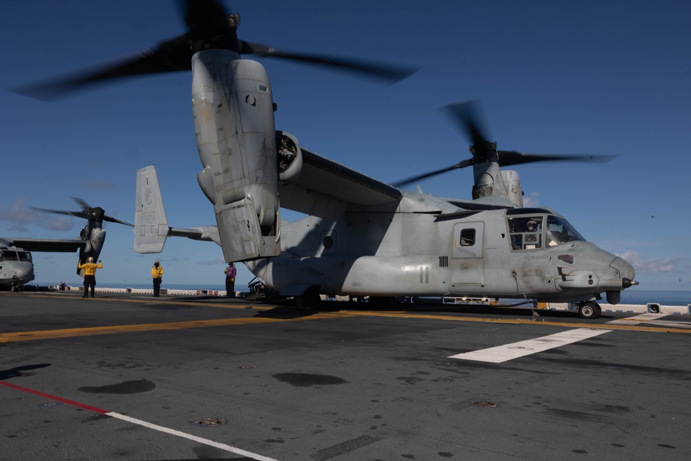 31st MEU | VMM 265 (Rein.) conducts flight operations during Talisman Sabre 25