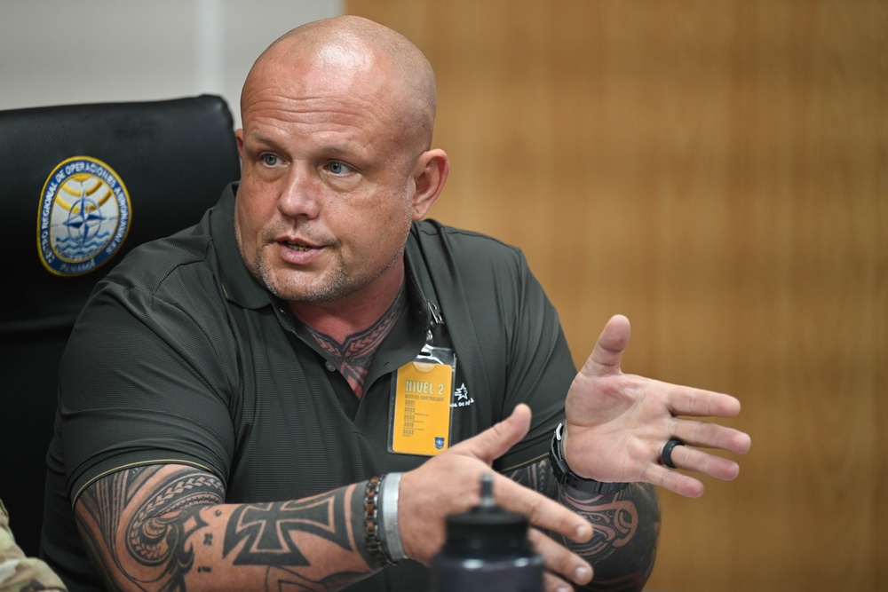U.S.military and Panama’s AERONAVAL, SENAFRONT, and PNP collaborate to plan jungle training