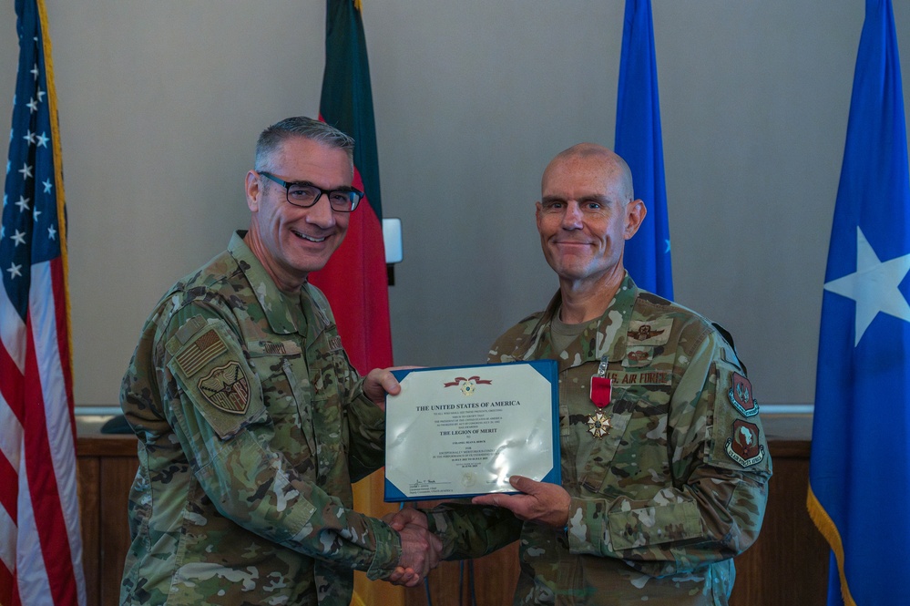 USAFE-AFAFRICA Warfare Center welcomes new leadership