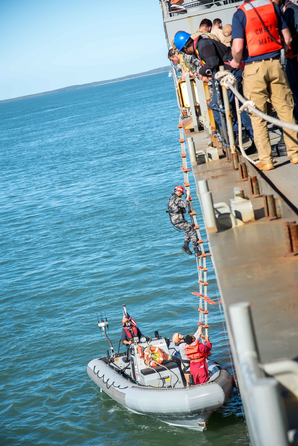 RAN and USS John L. Canley Conduct Talisman Sabre Small Boat Operations