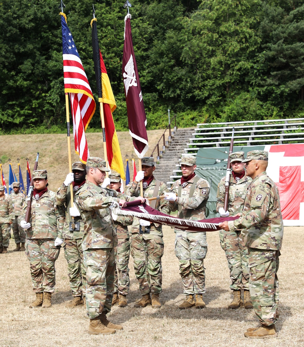 Dental Health Command Europe conducts inactivation ceremony